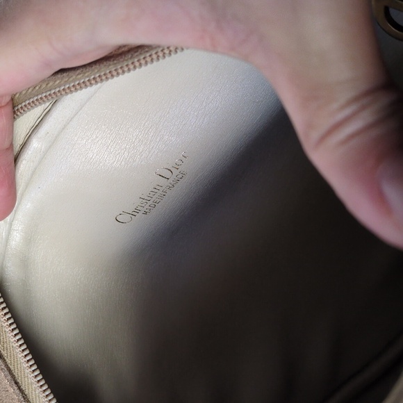 Dior Tan and Gold Accent Bag - Picture 12 of 17